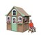 Деревянный игровой домик Solowave Design Цветочный домик 2 - фото 92268